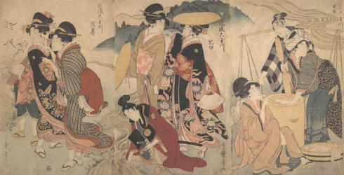 Women and a Man in the Country, Some Pageant