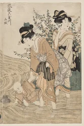 Yamashiro Province from the Series Fashionable Six Jewel Rivers