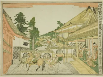 Act II, from the series Perspective Pictures of the Storehouse of Loyal Retainers