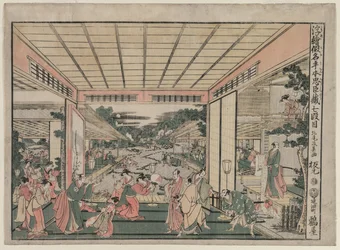 Chushingura: Act VII (from the series Perspective Pictures for The Treasure House of Loyalty)