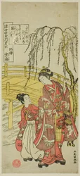 Tama River of Koyasan in Kii Province, from the series 