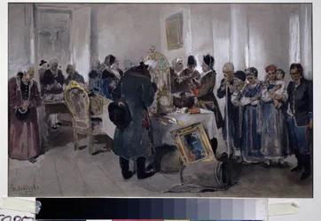 Auction Sale of Serfs