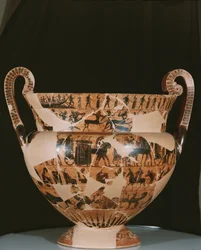 The François Vase, made by Ergotimos (fl.575-560 BC), c.570 BC