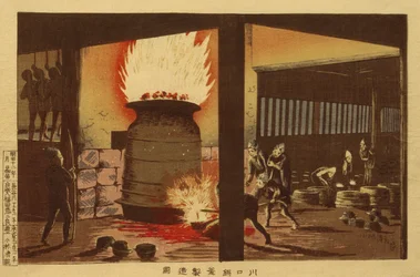 Manufacturing Pots and Kettles in Kawaguchi