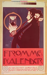 Design for the Frommes Calendar, for the 14th Exhibition of the Vienna Secession, 1902