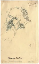Portrait of Hermann Bahr