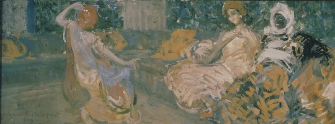 Illustration for the poem The Fountain of Bakhchisaray by A. Pushkin
