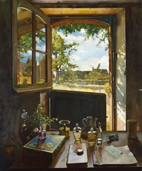 Open Door on a Garden