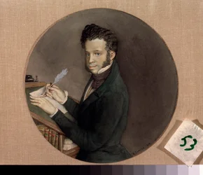 Portrait of the Writer Alexander Pushkin