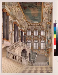 The Grand Staircase of the Winter Palace