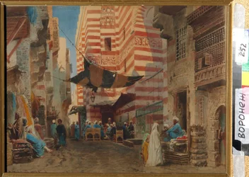 In the Streets of Cairo (Egypt).