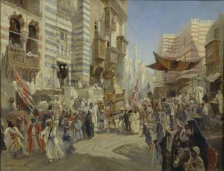 The Handing Over of the Sacred Carpet in Cairo