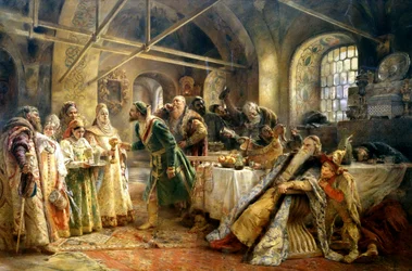 The Kiss Ceremony, 1895.