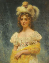 Makovsky Yellow Shawl