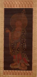 Bodhisattva Kshitigarbha (Jijang bosal), Late 13th or early 14th century