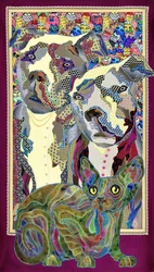 Colorful Abstract Pet Collage