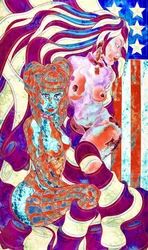 Vibrant Flag Women