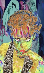 Vibrant Pop Art Woman