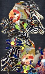 Zebra Stripe Fish Fantasy