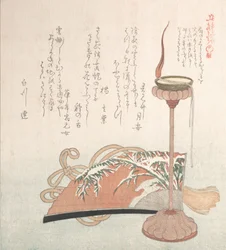 Candle-Stand and Fan