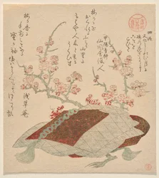 Chapter IV: A Tale of Romantic Loneliness, from the series Tales of Ise by the Asakusa Poetry Group and Shunman