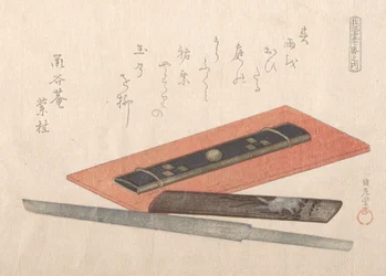 Knife and Two Knife Handles