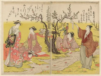 Party by a Winding Stream