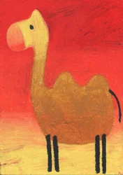 Cute Desert Camel