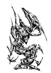 Cybernetic Creature Sketch