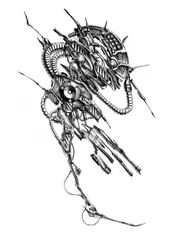 Futuristic Mechanical Creature