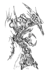Futuristic Robot Monster