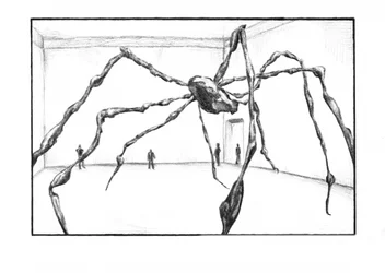 Giant Spider Sculpture