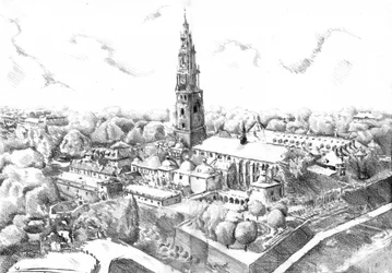 Historic City Tower View