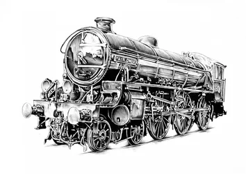 Historic Steam Locomotive
