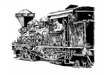 Historic Steam Locomotive