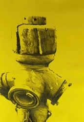 Iconic Yellow Hydrant