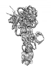 Intricate Mechanical Arm