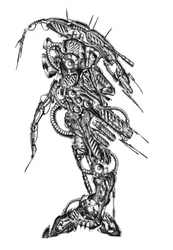 Intricate Mechanical Being