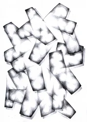 Overlapping Abstract Forms