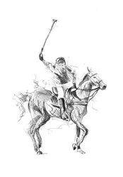Racehorse Action Sketch