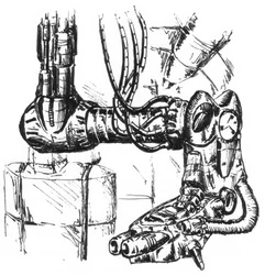 Sci-Fi Robotic Arm