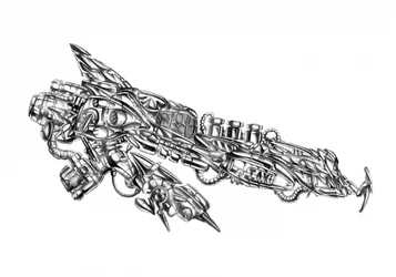 Science Fiction Cyborg Art Drawing Sketch 110