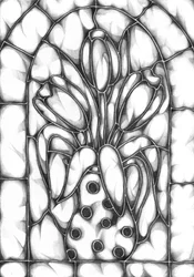 Stained Glass Tulips