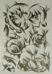 Surreal Mechanical Eye