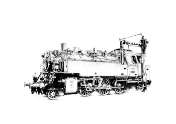 Vintage Steam Locomotive