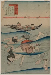 Diving for Sponges