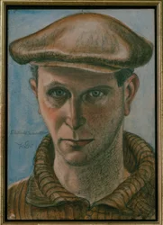 Self-Portrait with Cap