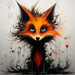 Anthropomorphism of the Magic Fox 2