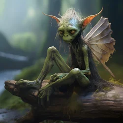 Full Body Sketch of a Pixie 2