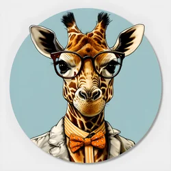 Giraffe with Glasses 3